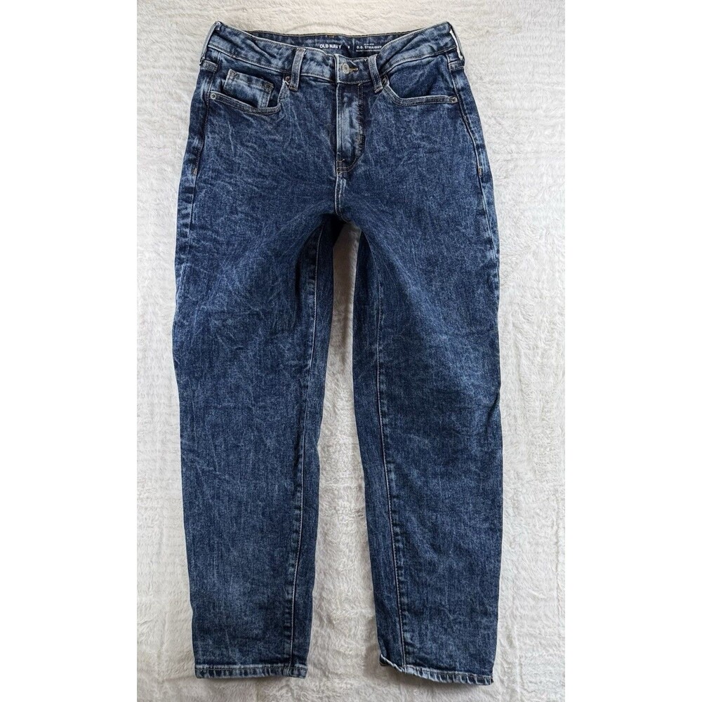 Old Navy High-Rise OG Straight Jeans Secret-Smooth Pockets Women’s Size 6